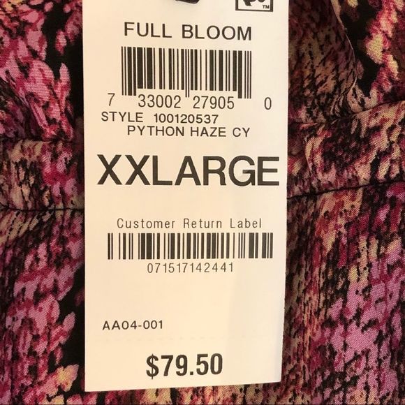 Bar III Pink and Purple Backless Dress - Picture 9 of 11